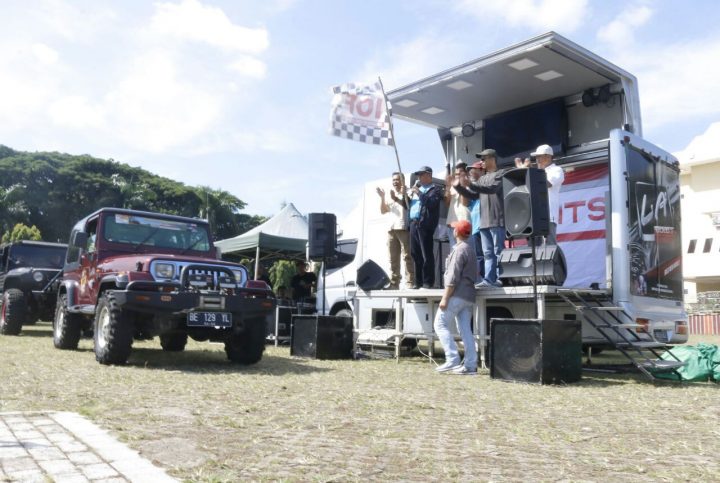 Wagub Lampung Lepas Peserta Off-Road Jelajah Sai Bumi Ruwa Jurai 3
