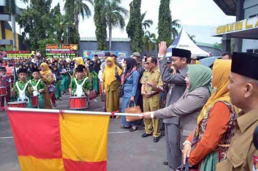 Hadiri Pentas Seni KKG-PAI, Bupati Lampura Berterima Kasih kepada Para Guru Agama
