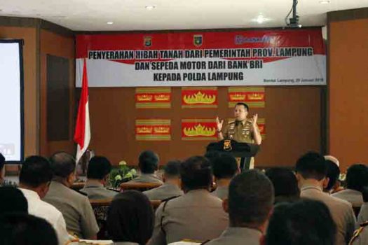 Gubernur Ridho Dorong Pembangunan Kantor Polda Lampung Dimulai Tahun Ini