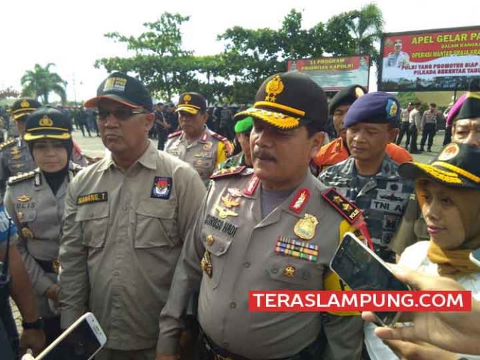 Pilkada Langsung, Polda Lampung Juga akan Pantau Medsos