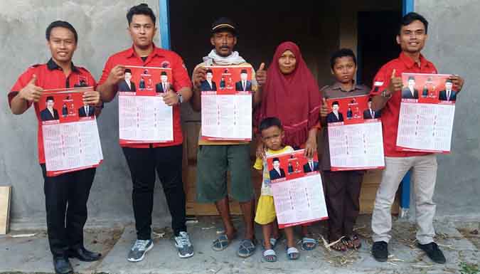 Sosialisasi Pendukung Herman HN – Sutono di Lamsel