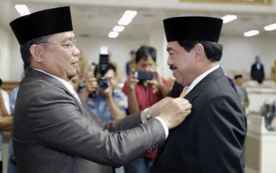 PAW, Riza Mirhadi Dilantik sebagai Anggota DPRD Lampung
