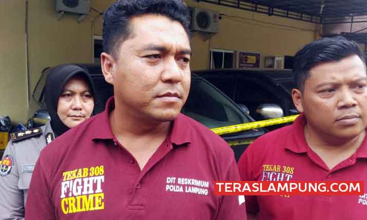 Polda Lampung Tahan Tersangka Penggelapan 8 Mobil