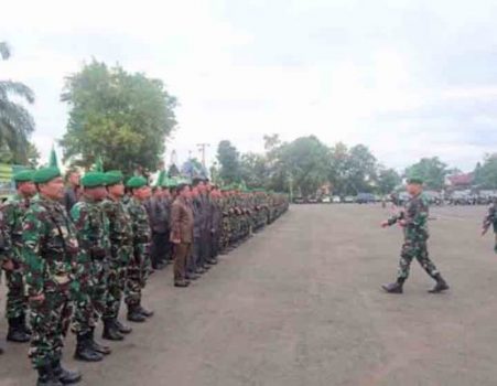 Kodim Lampura Kerahkan 295 Personel untuk Bantu Amankan Pilbup