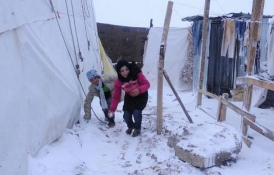 Sebanyak 12 Pengungsi Suriah Tewas karena Cuaca Ekstrem