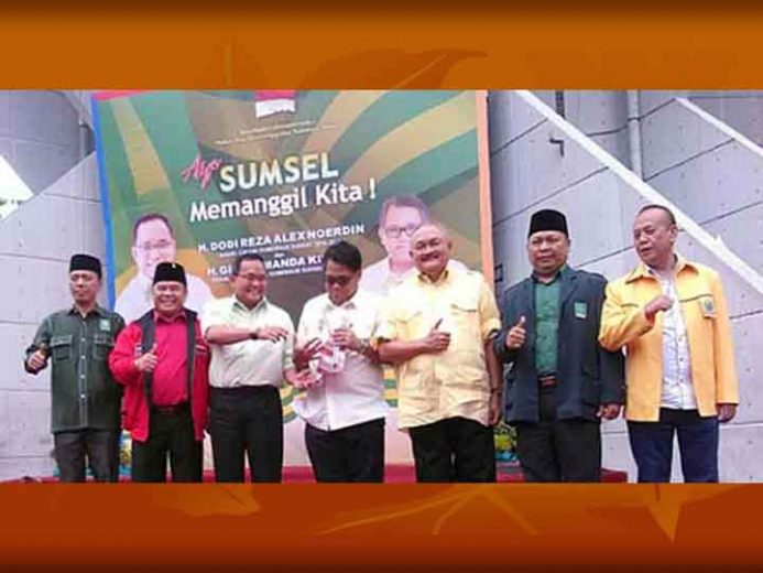 Pilgub Sumsel, Alex Noerdin Yakin Dodi-Giri Jadikan Sumsel Lebih Maju