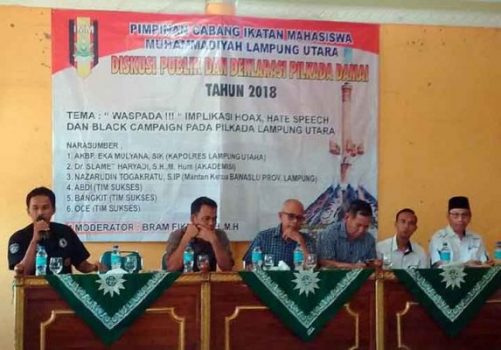 Pilkada Lampura, IMM Berharap TS Utamakan Promosikan Program Kandidat