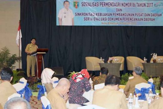 Hamartoni: Jajaran Pemprov Lampung Harus Kuasai Permendagri No86 Tahun 2017