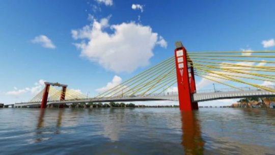 Jembatan Musi IV akan Dipasangi 22 Alat Sensor Keamanan