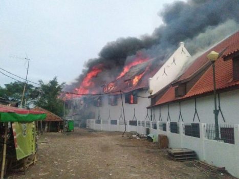 Museum Bahari di Jakarta Utara Terbakar