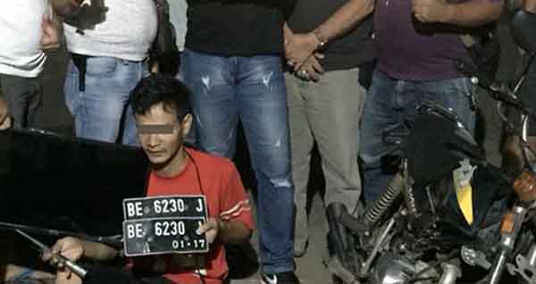 Pembobol Toko di Kotabumi Diringkus Polisi