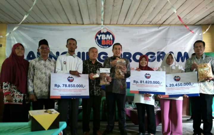 YBM BRI Rilis Tiga Program Peningkatan Keterampilan Usaha Rakyat di Pesawaran