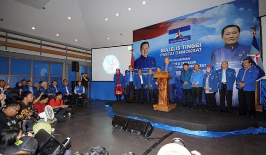 Pilgub Lampung, Pasangan Ridho Ficardo – Helmi Hasan Diumumkan Langsung SBY