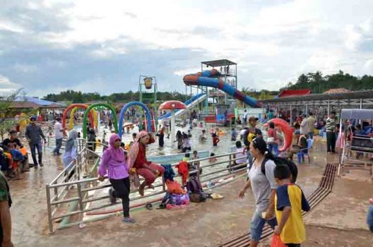 Tahun Baru, Belasan Ribu Pengunjung Padati Taman Kehati Mesuji