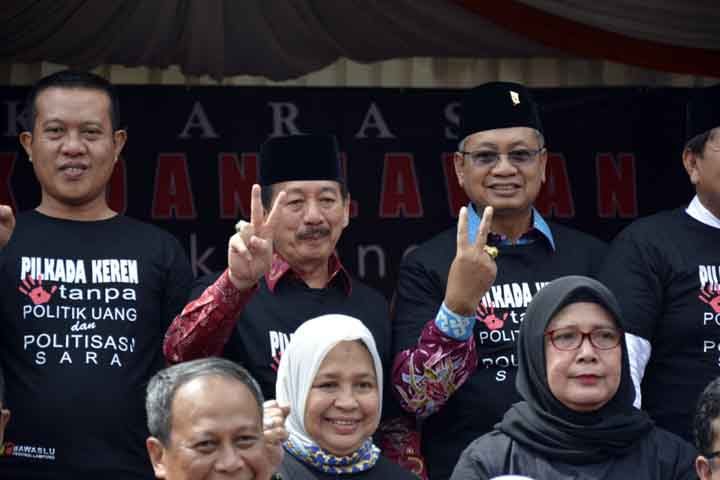 Herman HN Dukung Polda Lampung Tangkap Tangan Pelaku Politik Uang dan Bagi-Bagi Sembako