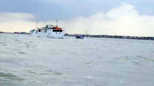 Kapal Pengangkut Satu Ton Sabu Ditangkap di Perairan Karimun