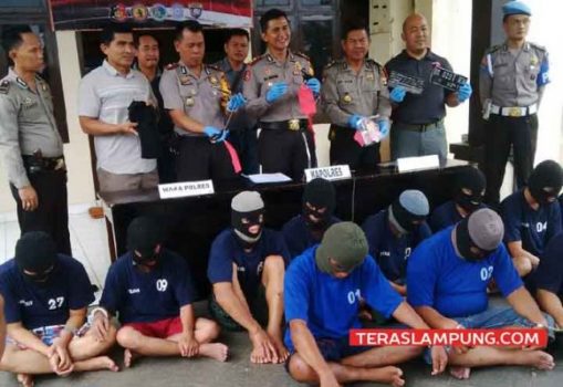 Polres Lampura Tangkap 14 Pelaku Kejahatan, Ini Rinciannya