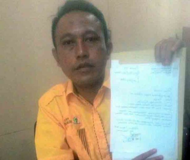 Dukung Ridho-Bachtiar dan Zainal-Yusrizal, Ketua PK Golkar Kotabumi Selatan Mengundurkan Diri