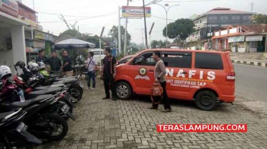 Polisi Buru Pelaku Pembobol Mesin ATM Bank BCA di Jl.Pramuka Badarlampung