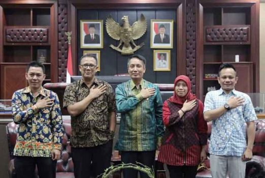 Bertemu KPU dan Bawaslu, Pjs Gubernur Lampung: ASN Harus Netral
