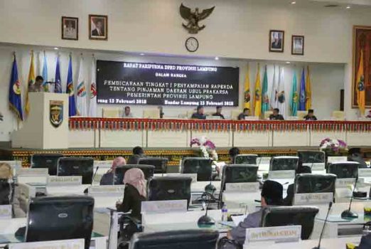 Bangun Enam Ruas Jalan, Gubernur Ridho Ajukan Raperda Pinjaman Daerah Rp600 Miliar