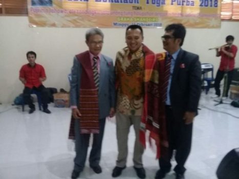 Ridho Ficardo Hadiri Acara Bona Taon Toga Purba