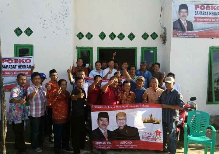 Relawan Sahabat Herman HN: Tangkap Pelaku Politik Uang dan Sembako!
