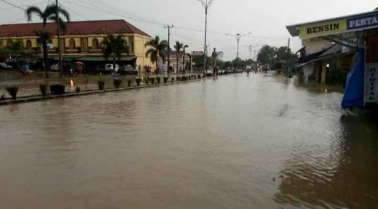 Banjir Landa Empat Wilayah di Lampung Timur