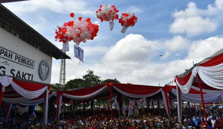 Deklarasi Pilkada Damai di PKOR Way Halim Bandarlampung