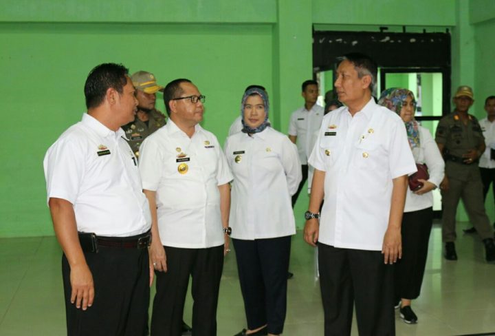 Pjs. Gubernur Lampung Tinjau Lokasi yang akan Dikunjungi OASE Kabinet Kerja