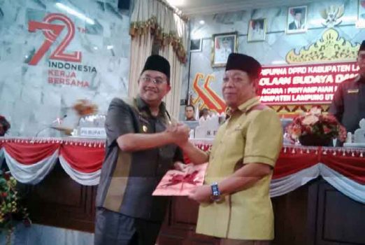 DPRD Lampura Mulai Bahas Raperda Pengelolaan Budaya dan Raperda Pemberdayaan Koperasi