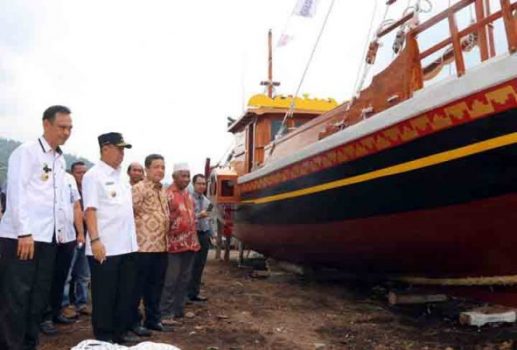 Wagub Bachtiar Luncurkan Kapal Wisata Samudra Krakatau