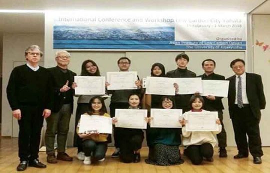 Mahasiswi Arsitektur UBL Juara 1 Kompetisi Desain AILCD 2018 di Jepang