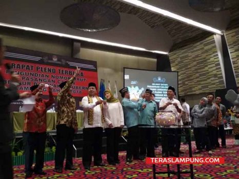 Pilgub Lampung, Ini Komentar Cagub-Cawagub Tentang Nomor Urut