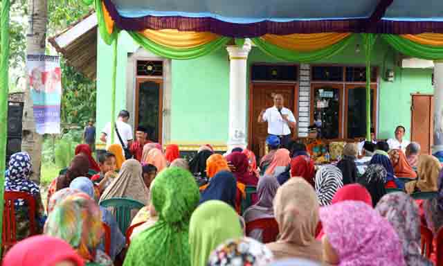 Sambangi Lampung Utara, Ini Cara Unik Bachtiar Basri Serap Aspirasi Warga