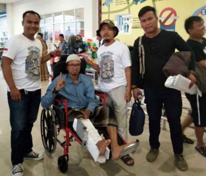 Patah Kaki dan Kursi Roda “Kado Istimewa” Setahun Bikers Subuhan