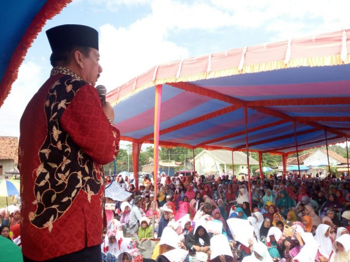 Kampanye di Lamsel, Herman HN Siap Majukan Pertanian