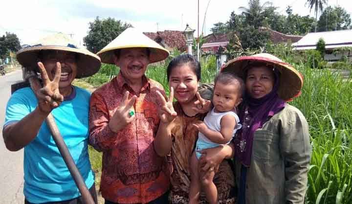 Kampanye di Punggur, Herman HN: Distribusi Pupuk Harus Merata di Semua Kabupaten