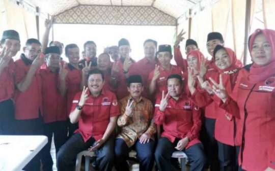 Herman HN dan DPC PDI Perjuangan Pesawaran Konsolidasikan Pemenangan