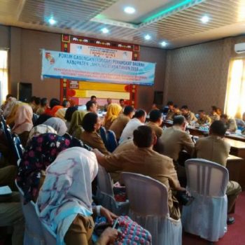 Sinergikan Progam, Bappeda Lampura Gelar Forgab OPD