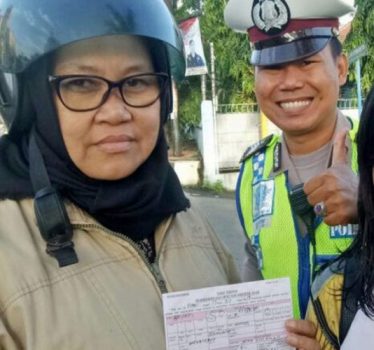 Operasi Keselamatan, Polisi Sasar Pemotor Tanpa Helm