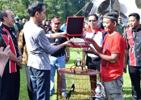 Presiden Jokowi Apresiasi Penangkar Burung di Berbagai Daerah