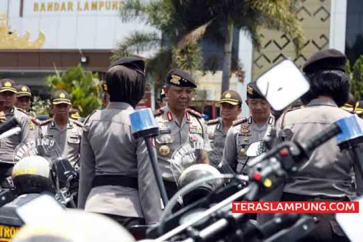 Cek Kesiapan Pilkada 2018, Kakor Sabhara Baharkam Polri Kunjungi Polresta Bandarlampung