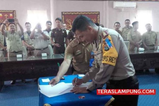 Kapolres Lampung Utara Apresiasi Kepemimpinan Sri Widodo