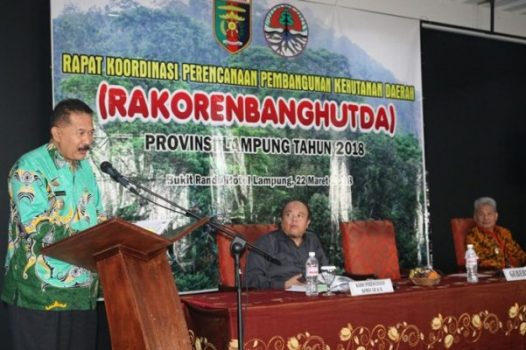 Pemprov Lampung Akselerasikan Program Kehutanan Daerah dengan Pusat