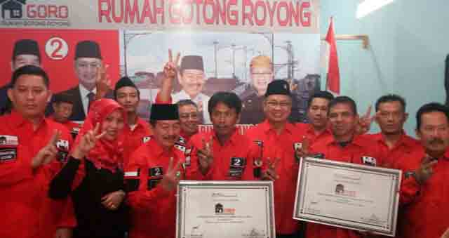 Herman HN – Sutono Kukuhkan Relawan Gotong Royong
