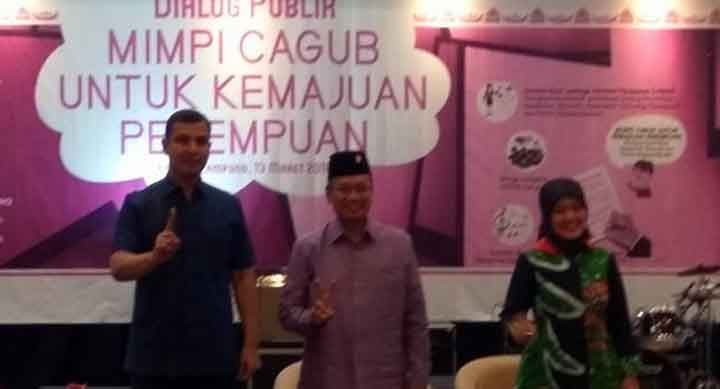 Ridho Ficardo – Bachtiar Basri Terus Perjuangkan Kualitas Perempuan Lampung