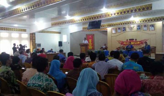 Bappeda Lampung Utara Gelar Konsultas Publik Penyusunan RKPD 2019