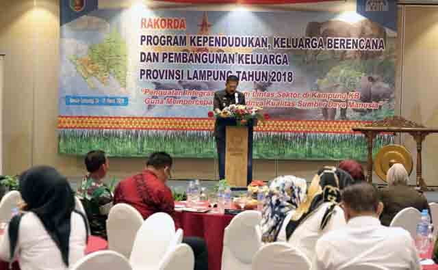 BKKBN Nilai Lampung Sukses Kendalikan Angka Kelahiran