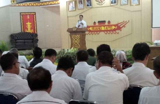 Semua Komponen Pembangunan di Lampura Diimbau Saling Dukung Capai Target